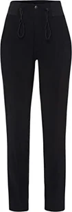 BRAX Damskie spodnie Jade LAB Iconic Jogger, czarne, 38 - Spodnie damskie - miniaturka - grafika 1