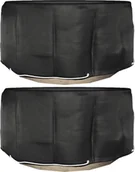 Pokrowce na meble ogrodowe - Pokrowce na meble ogrodowe 2 szt. 10 oczek okrągłych Ø230x90 cm - miniaturka - grafika 1