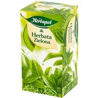 Herbata - Herbata HERBAPOL zielona (20 torebek*2g) - miniaturka - grafika 1