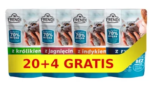 Frendi kawałki w delikatnym sosie Mix smaków 24x100g - Mokra karma dla kotów - miniaturka - grafika 1