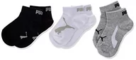 Skarpetki damskie - PUMA Bwt Quarter Skarpety Uniseks - dzieci , biały/szary/czarny. , 30 - miniaturka - grafika 1