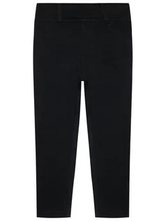 Spodnie i spodenki dla dziewczynek - Name it Legginsy 13186951 Czarny Slim Fit - grafika 1