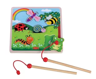 Lelin Lelin, puzzle magnetyczne Małe Stworzonka - Układanki dla dzieci - miniaturka - grafika 1