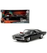 Samochody i pojazdy dla dzieci - Jada Toys 35421 Dodge Charger 1970 Fast & Furious 1:32 Czarny Model - miniaturka - grafika 1