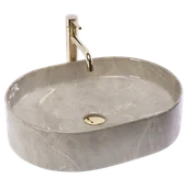 Umywalki - Rea Umywalka nablatowa Rea Nadia 50 Kashmir - miniaturka - grafika 1