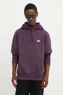 Bluzy męskie - Dickies bluza męska kolor fioletowy z kapturem gładka - miniaturka - grafika 1