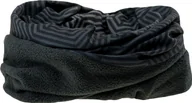 Czapki i chusty sportowe damskie - Hi-Tec Chusta wielofunkcyjna Rine Black/Optical Illusion - miniaturka - grafika 1