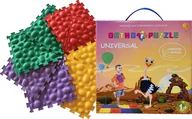 Maty piankowe - Wader Polesie 47217 Mata do masażu ortopedyczna modułowa ORTHO PUZZLE Universal - miniaturka - grafika 1