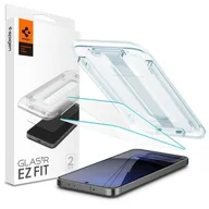 Szkła hartowane na telefon - Szkło hartowane SPIGEN Glas.TR EZ Fit 2-Pack do Samsung Galaxy S24 FE - miniaturka - grafika 1