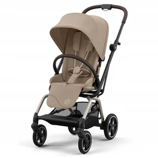 WÓZEK CYBEX Eezy S Twist+ 2 '2025 duże koła obrotowy 360° Almond beige - Wózki dziecięce - miniaturka - grafika 1
