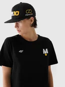 Czapki damskie - 4F Czapka z daszkiem snapback uniseks 4F x Drift Masters - czarna Uniwersalny - miniaturka - grafika 1