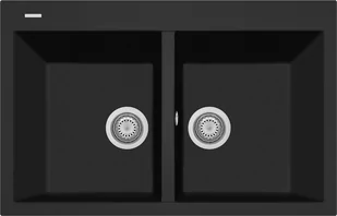 Zlew PLADOS ONE 7920 CZARNY MAT (black mat 70) (ON792070) - Zlewozmywaki - miniaturka - grafika 1