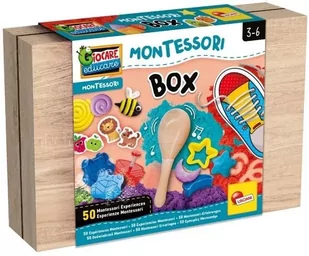 Montessori Box 50 aktywności - Lisciani - Zestawy szkolne - miniaturka - grafika 1