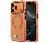Etui i futerały do telefonów - BMW M IML Metal Logos MagSafe do iPhone 17 Pro Max Pomarańczowy - miniaturka - grafika 1