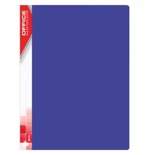 OFFICE PRODUCTS Teczka ofertowa PP, A4, 620mikr., 20 koszulek, niebieska 21122011-01 - Teczki i skoroszyty - miniaturka - grafika 1