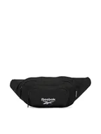 Nerki - Reebok Saszetka nerka RBK-B-005-07 Czarny - miniaturka - grafika 1
