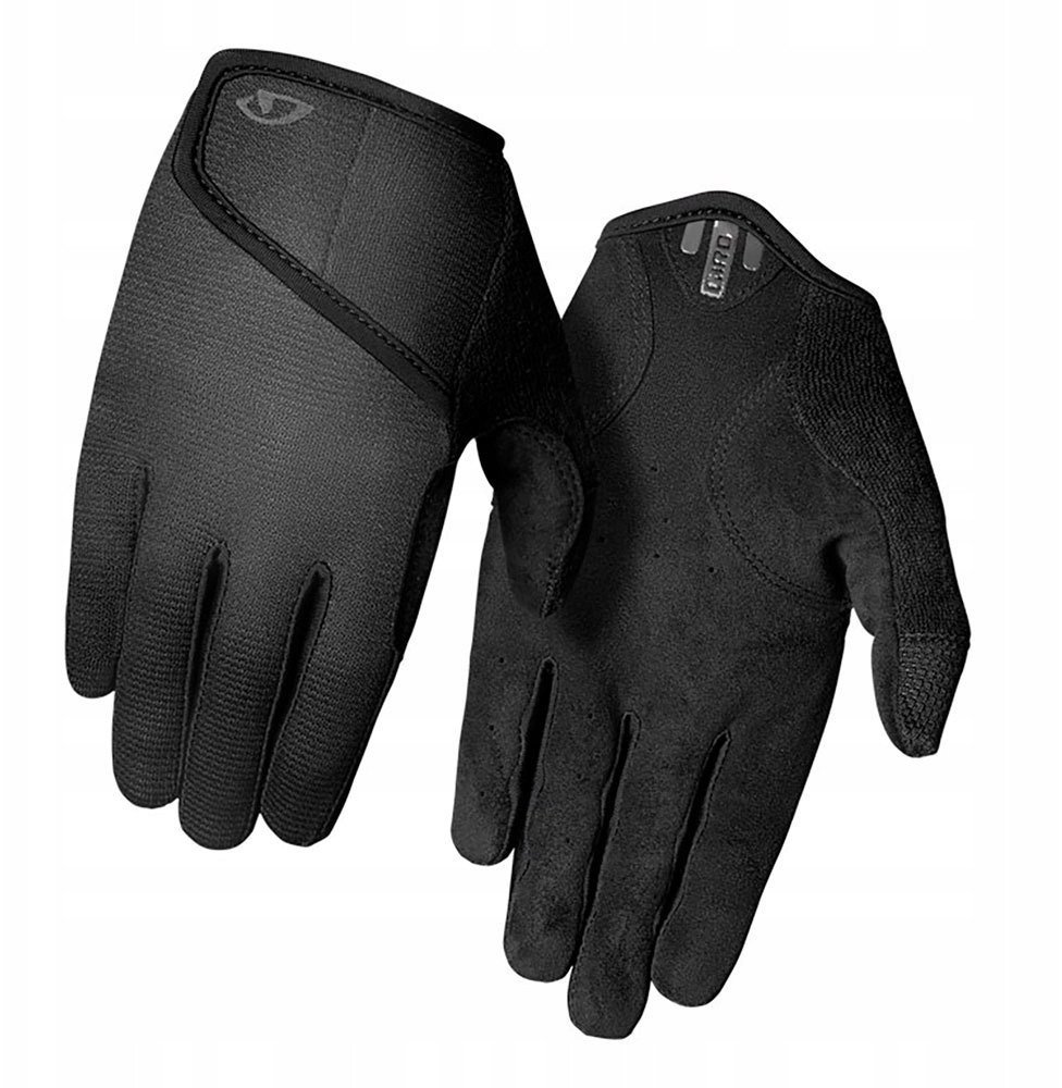 Rękawiczki juniorskie GIRO DND JR II długi palec black roz. S obwód dłoni 142-152 mm / dł. dłoni 155-160 mm NEW