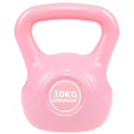 Kettlebell - Kula Kettlebell 10KG Obciążnik Kettle Hantle Abs - miniaturka - grafika 1