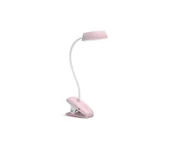 Lampy stojące - Philips - LED Ściemnialna lampka z klipsem DONUTCLIP LED/3W/5V różowa - miniaturka - grafika 1