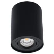 Lampy sufitowe - Kanlux Oprawa sufitowa Bord DLP-50-B, czarna, 25 W - miniaturka - grafika 1