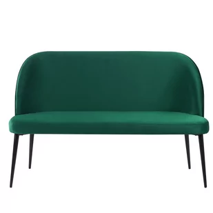 Beliani Sofa 2-osobowa welurowa zielona OSBY - Sofy i kanapy - miniaturka - grafika 1