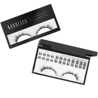 Sztuczne rzęsy i akcesoria - Nanolash DIY Eyelash Extensions sztuczne rzęsy w kępkach Divine 36szt. - miniaturka - grafika 1
