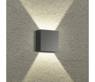 Brilagi - Zewnętrzny kinkiet LED DOUBLERAY LED/4W/230V antracyt IP65 - Lampy ogrodowe - miniaturka - grafika 1