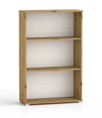 Regały - Regał Pola 110 X 60 Cm Dąb Artisan 3 Półki. - miniaturka - grafika 1