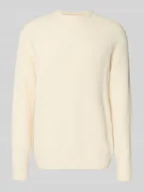 Swetry męskie - Sweter z dzianiny o kroju relaxed fit z mieszanki bawełny model ‘DALE LIFE’ - miniaturka - grafika 1