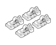 Bagażniki dachowe - Lampa n21051 zestaw złączy - miniaturka - grafika 1