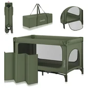 Łóżeczka i kojce - Łóżeczko turystyczne dziecięce składane kojec torba Lionelo Jasmin Easy - miniaturka - grafika 1