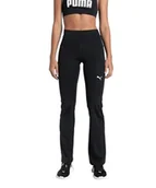 Spodnie rowerowe - W TAD Essential HW Bootcut spodnie PUMA czarne - miniaturka - grafika 1