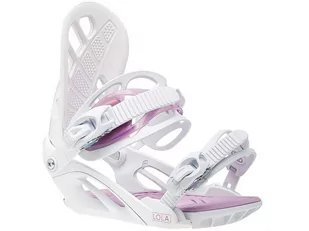 Wiązania Roxy Lola White 2022 - Wiązania snowboardowe - miniaturka - grafika 1