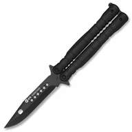 Noże - Nóż składany motylek K25 02131 Balisong Black - miniaturka - grafika 1