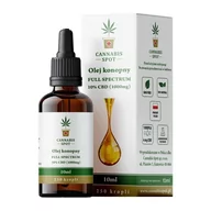 Suplementy naturalne - Olejek CBD 10% 1000mg Full Spectrum Cannabis Spot - miniaturka - grafika 1