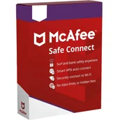 Programy antywirusowe - McAfee Safe Connect VPN (5 urządzeń / 1 rok) (EU) - miniaturka - grafika 1