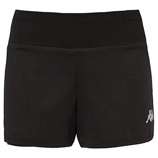 Spodnie damskie - Kappa Falza damskie spodnie do tenisa, czarne, 8Y 304TPP0_913_8Y - grafika 1