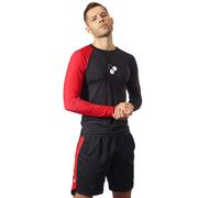 Koszulki sportowe męskie - Męska koszulka treningowa z długim rękawem Olimp - Men's Longsleeve-XXL - miniaturka - grafika 1