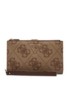 Portfele - Guess Portfel Laurel II Slg SWSO7 459157 Beżowy - miniaturka - grafika 1