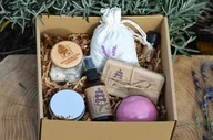 Zestawy upominkowe - BOX LAWENDOWY - DOMOWE SPA - miniaturka - grafika 1