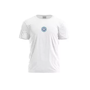 Bona Basics Męski T-shirt Bdtswi-100150, biały, XL - Koszulki męskie - miniaturka - grafika 1