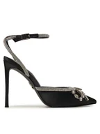 Sandały damskie - Steve Madden Sandały Vibrantly SM11002575 Czarny - miniaturka - grafika 1