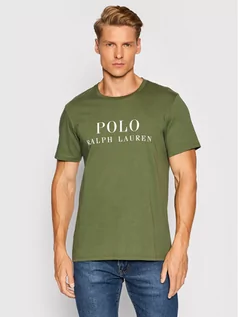 Koszulki męskie - Ralph Lauren Polo Koszulka piżamowa Crw 714830278011 Zielony - grafika 1