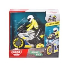 Dickie SOS Motocykl policyjny + figurka 17cm 3712018 - Samochody i pojazdy dla dzieci - miniaturka - grafika 1