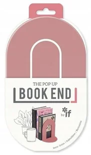 Book End Podp��rka pod ksi����ki pudrowy r���� - Podpórki do książek - miniaturka - grafika 1