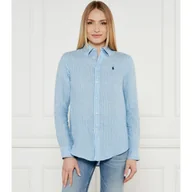 Koszule damskie - POLO RALPH LAUREN Lniana koszula Classic fit - miniaturka - grafika 1