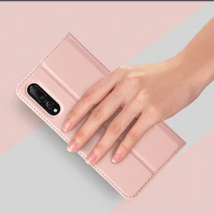 Dux Ducis Skin Pro kabura etui pokrowiec z klapką Xiaomi Mi 9 różowy - Etui i futerały do telefonów - miniaturka - grafika 7