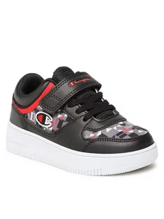 Champion Sneakersy Rebound Graphic S32687-CHA-KK001 Czarny - Buty dla chłopców - miniaturka - grafika 1