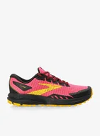 Buty sportowe damskie - Buty do biegania damskie Brooks Divide 4 - diva pink/black/lemon - miniaturka - grafika 1