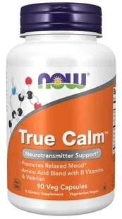 Now Foods True Calm (90 kaps.) - Suplementy naturalne - miniaturka - grafika 1